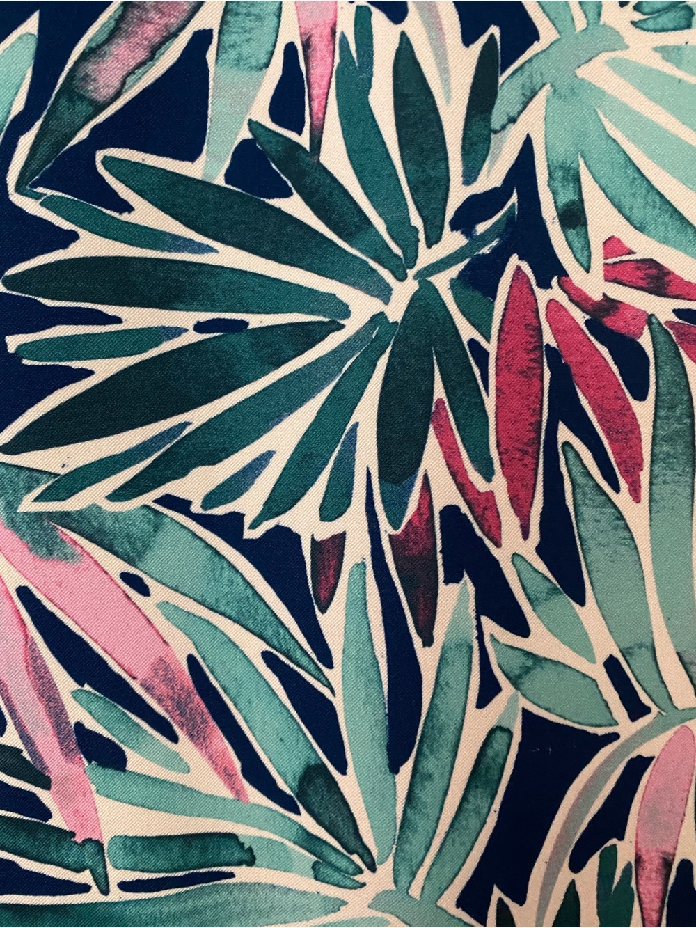 Sigrid Olsen Tropical Print Golf or Tennis Dress in Aqua, Pink and Navy - Picture 9 of 12